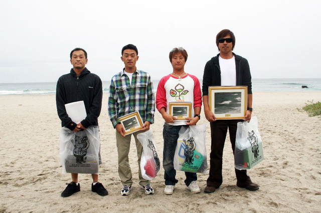 優勝 中島豪 2位 磯部康典 3位 笹本雅彦 4位 山田紀之 | real
