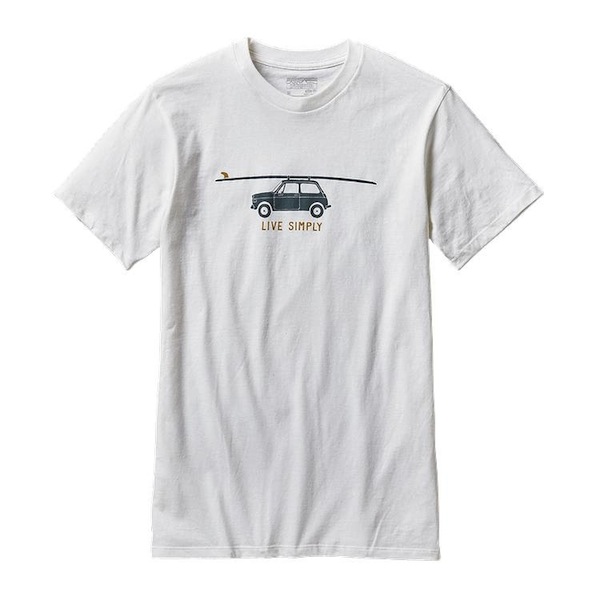 PATAGONIA M'S LIVE SIMPLY GLIDER TEE | real surf shop