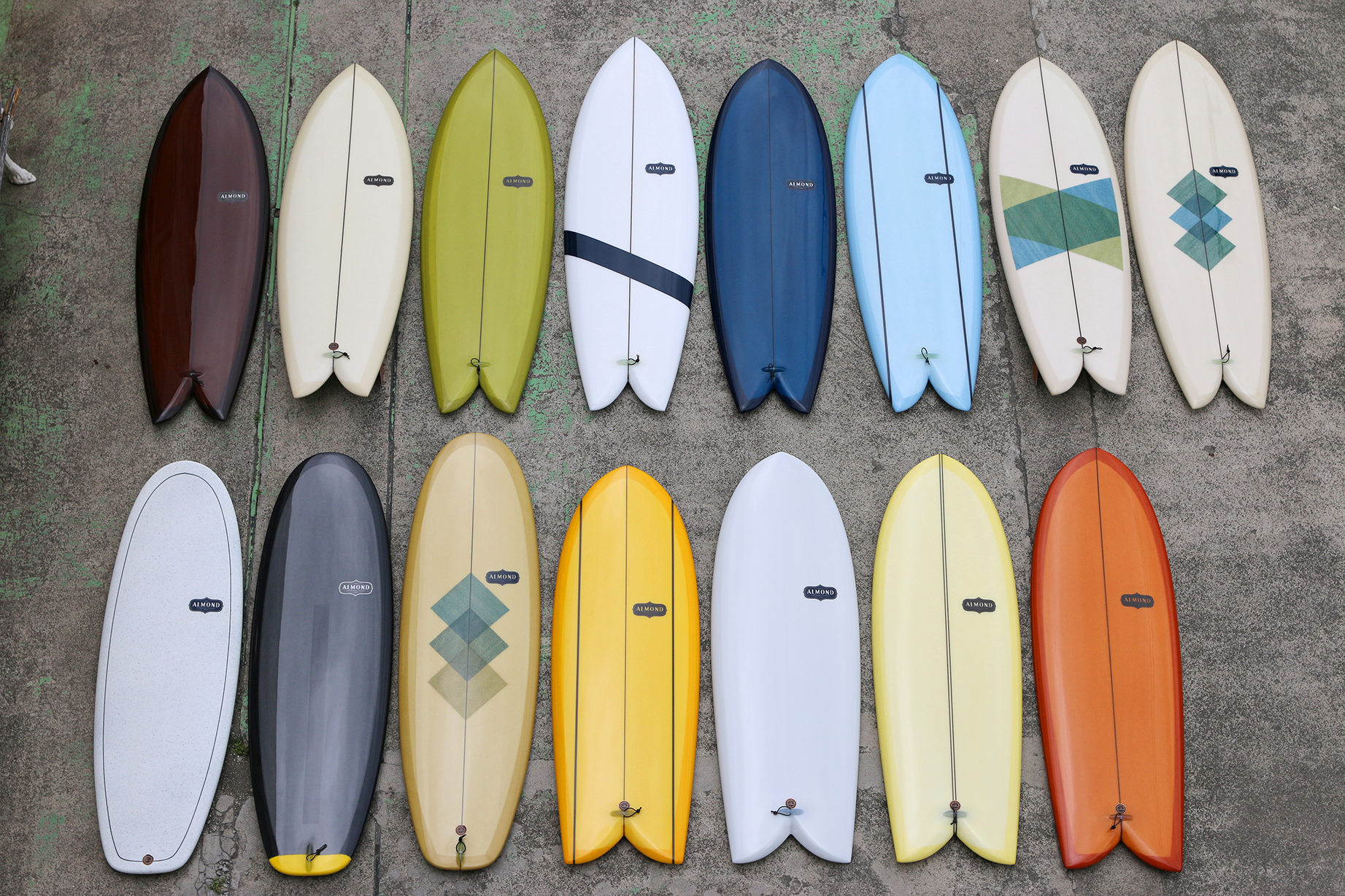 ALMOND SURFBOARDS 2018 SPRING / RETRO FISH | real surf shop