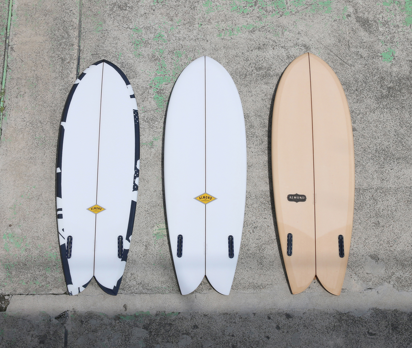 ALMOND SURFBOARDS 2019 FISH MODEL | real surf shop