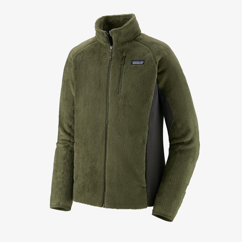 Patagonia Mens R2 Jacket – Industrial Green w/Forge Grey | real 