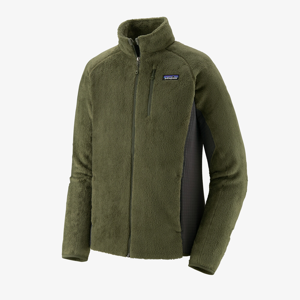 Patagonia Mens R2 Jacket – Industrial Green w/Forge Grey | real