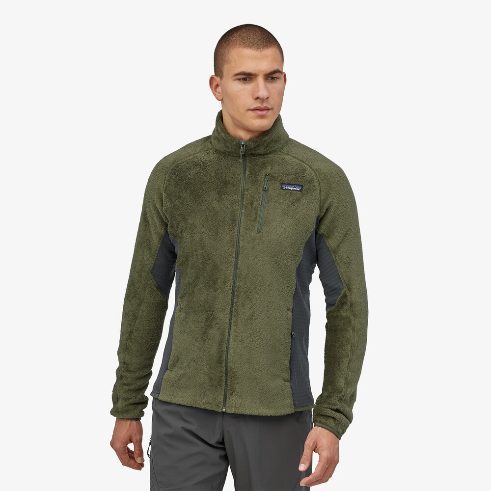 Patagonia Mens R2 Jacket – Industrial Green w/Forge Grey | real ...