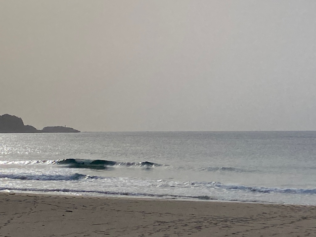 西の風に変わりました