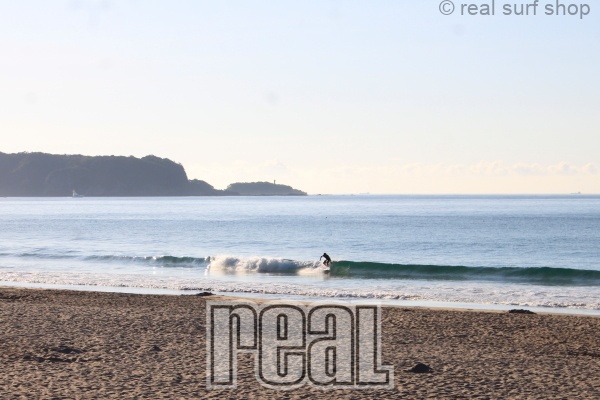 ワイドな波がサイズアップ!