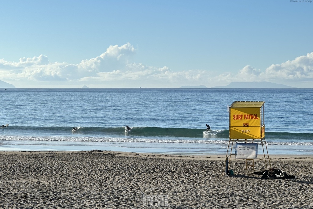 台風5号のウネリは更にサイズダウン。
