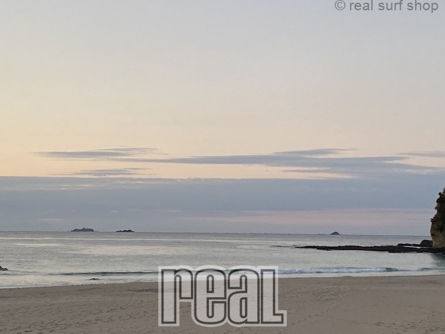 ビーチの気温1℃